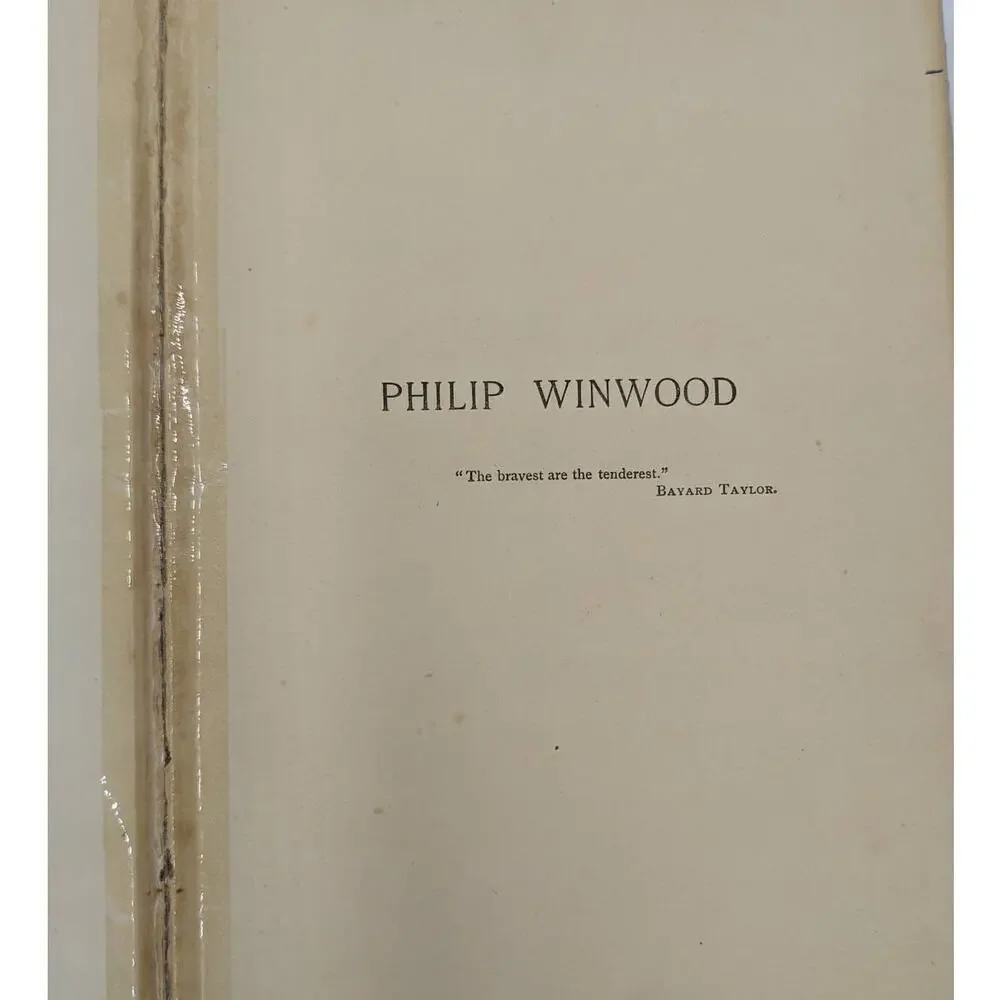Philip Winwood By Robert Neilson Stephens Antique Antiquarian Novel 1900